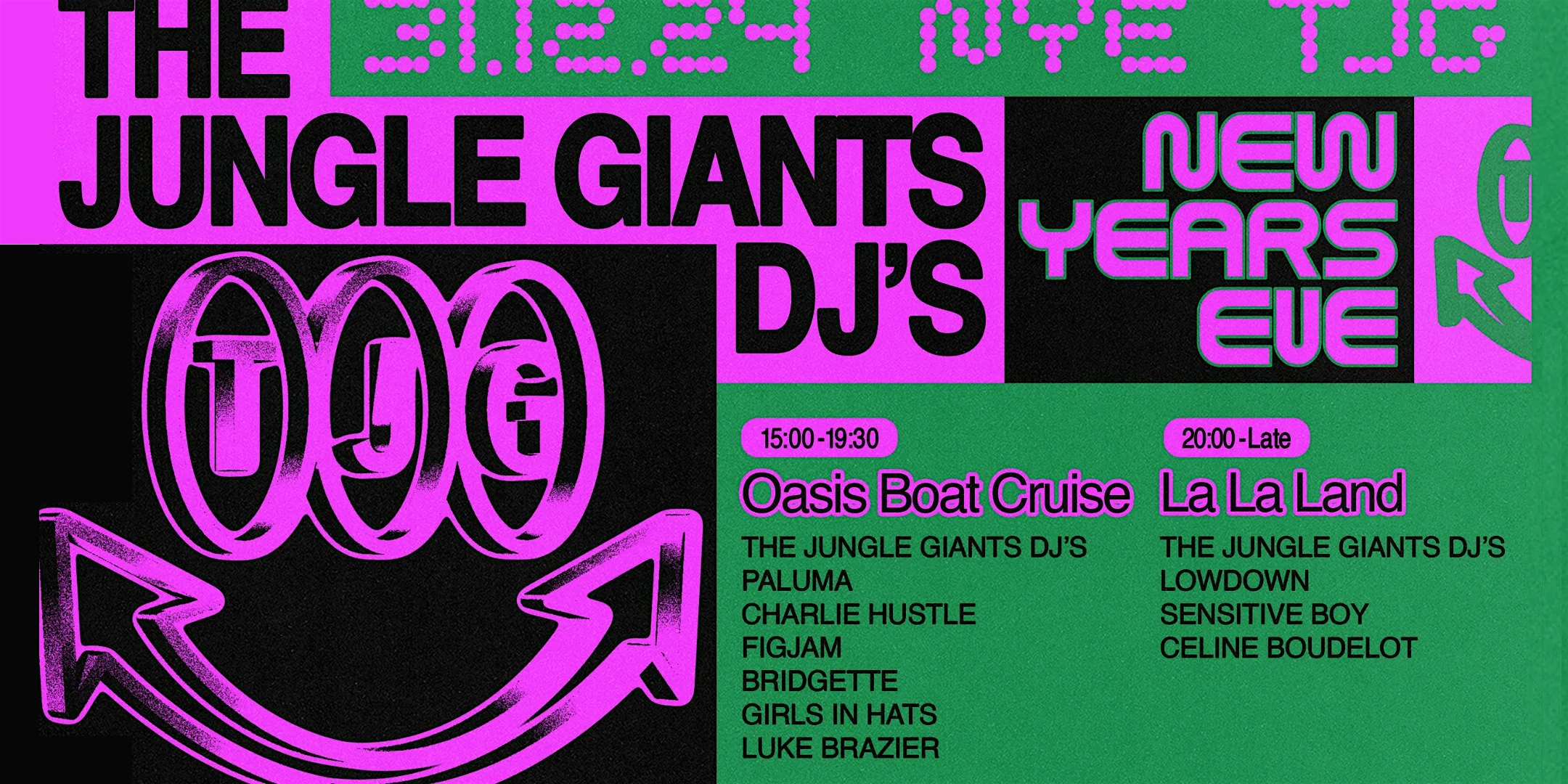 NYE w/ The Jungle Giants DJs - 31st December 2024